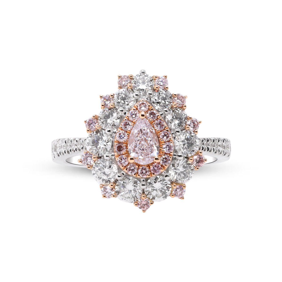 A Love Like No Other – 18K Two-Tone Pink Diamond Ring