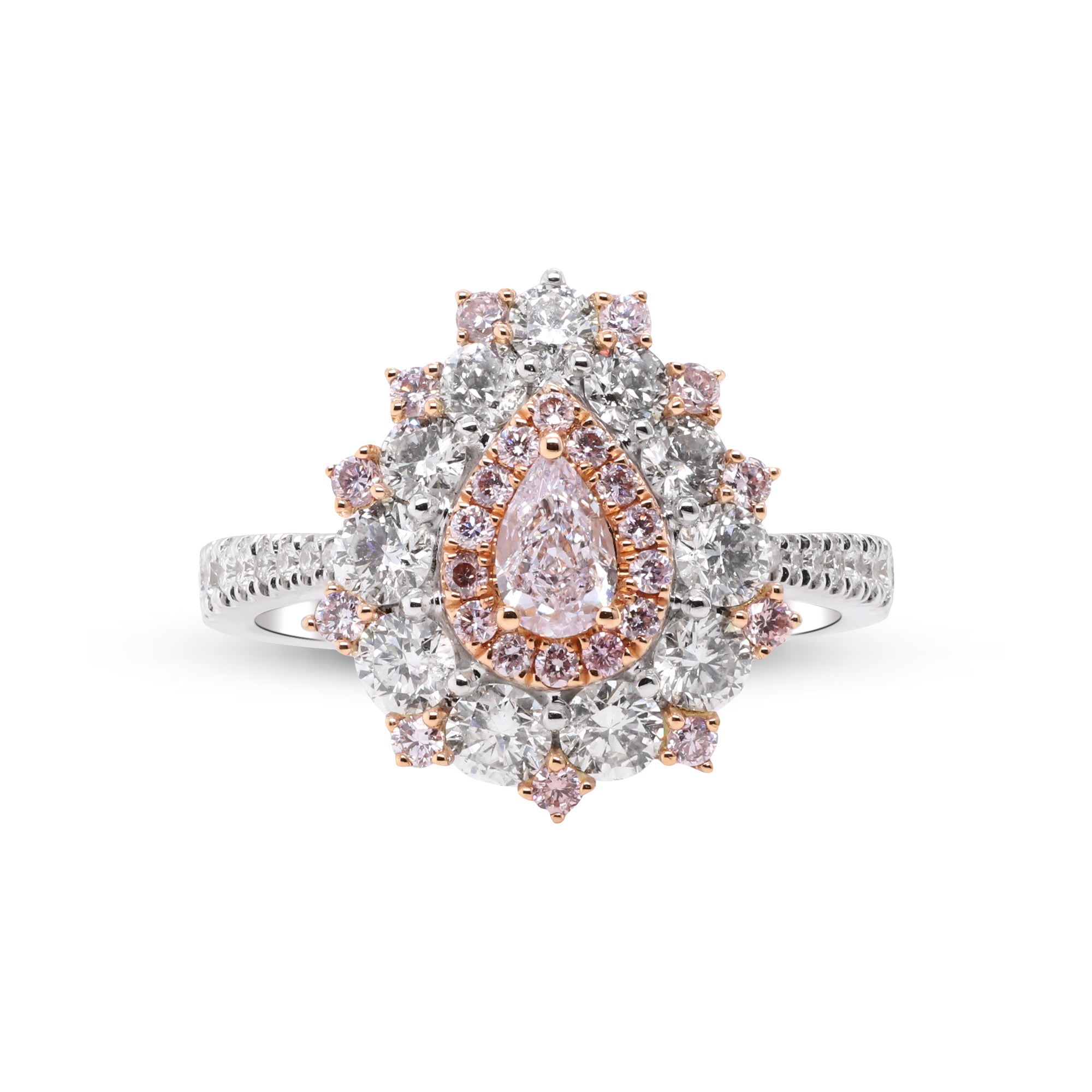 A Love Like No Other – 18K Two-Tone Pink Diamond Ring