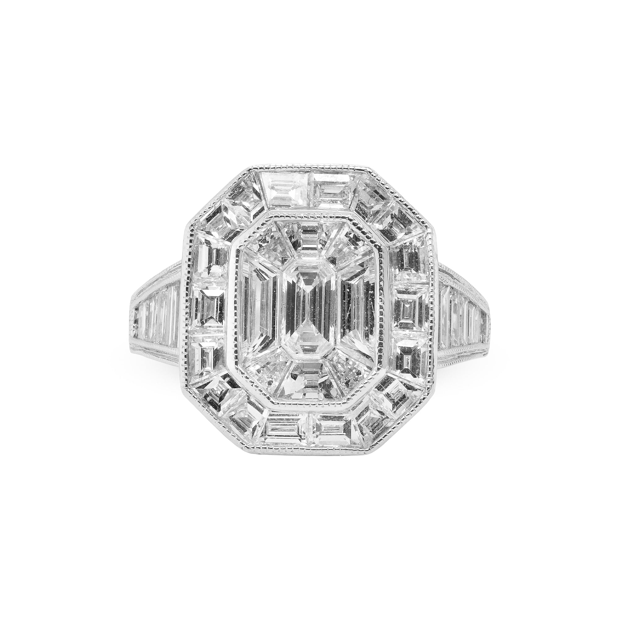 Radiance Eternal – Platinum Diamond Ring