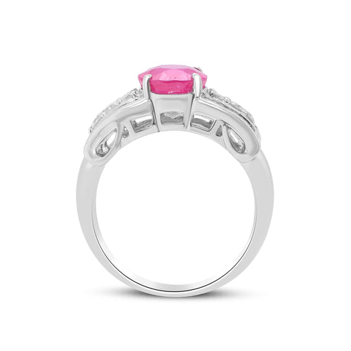 A Fire Meant to Last – Platinum Ruby & Diamond Ring