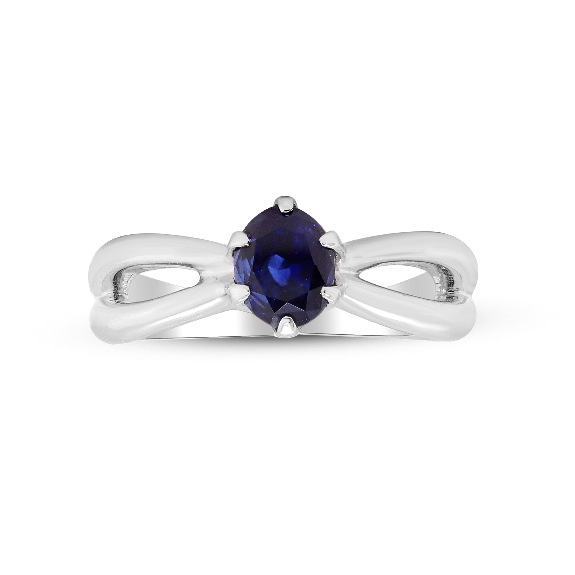 Where Forever Begins – Platinum Blue Sapphire Ring