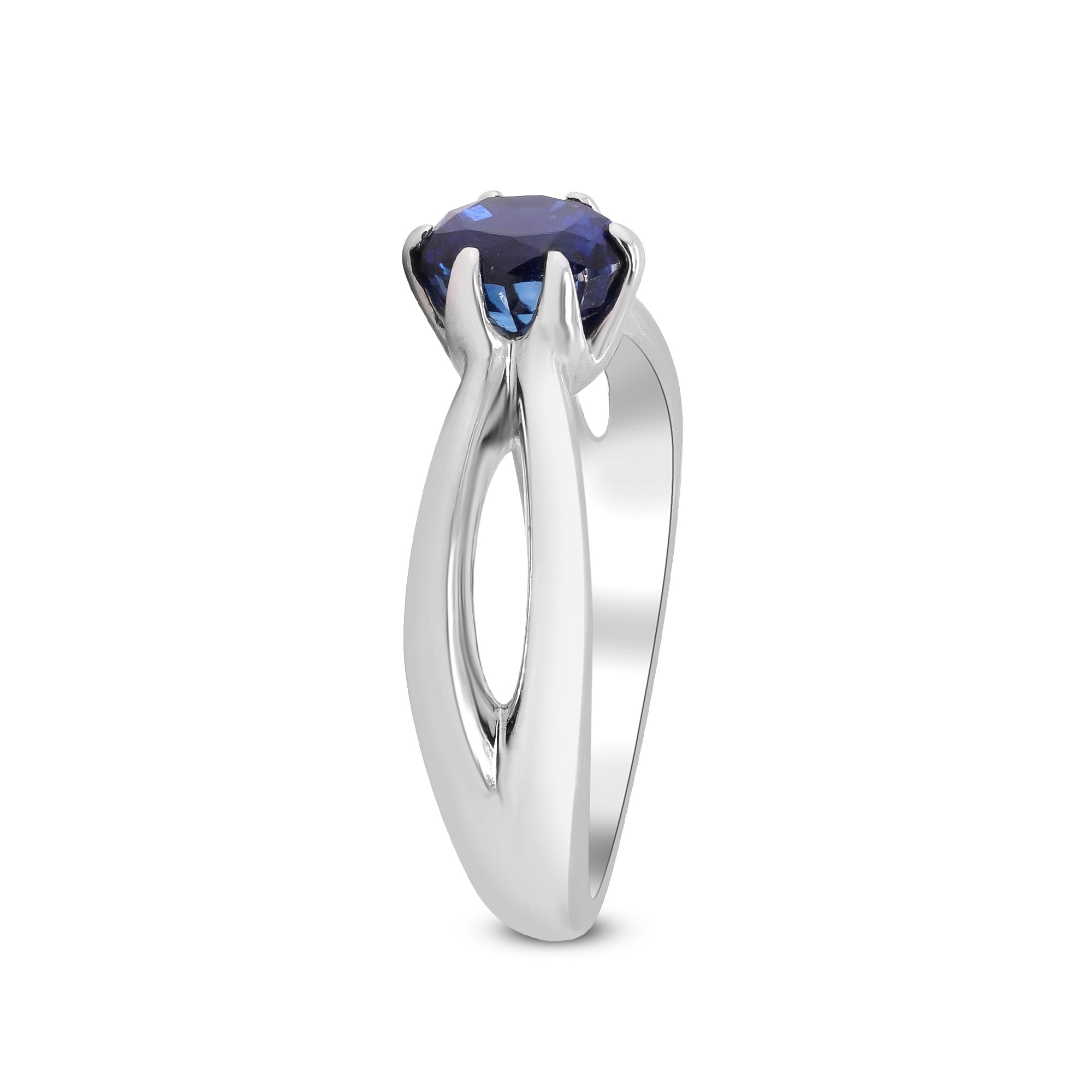 Where Forever Begins – Platinum Blue Sapphire Ring