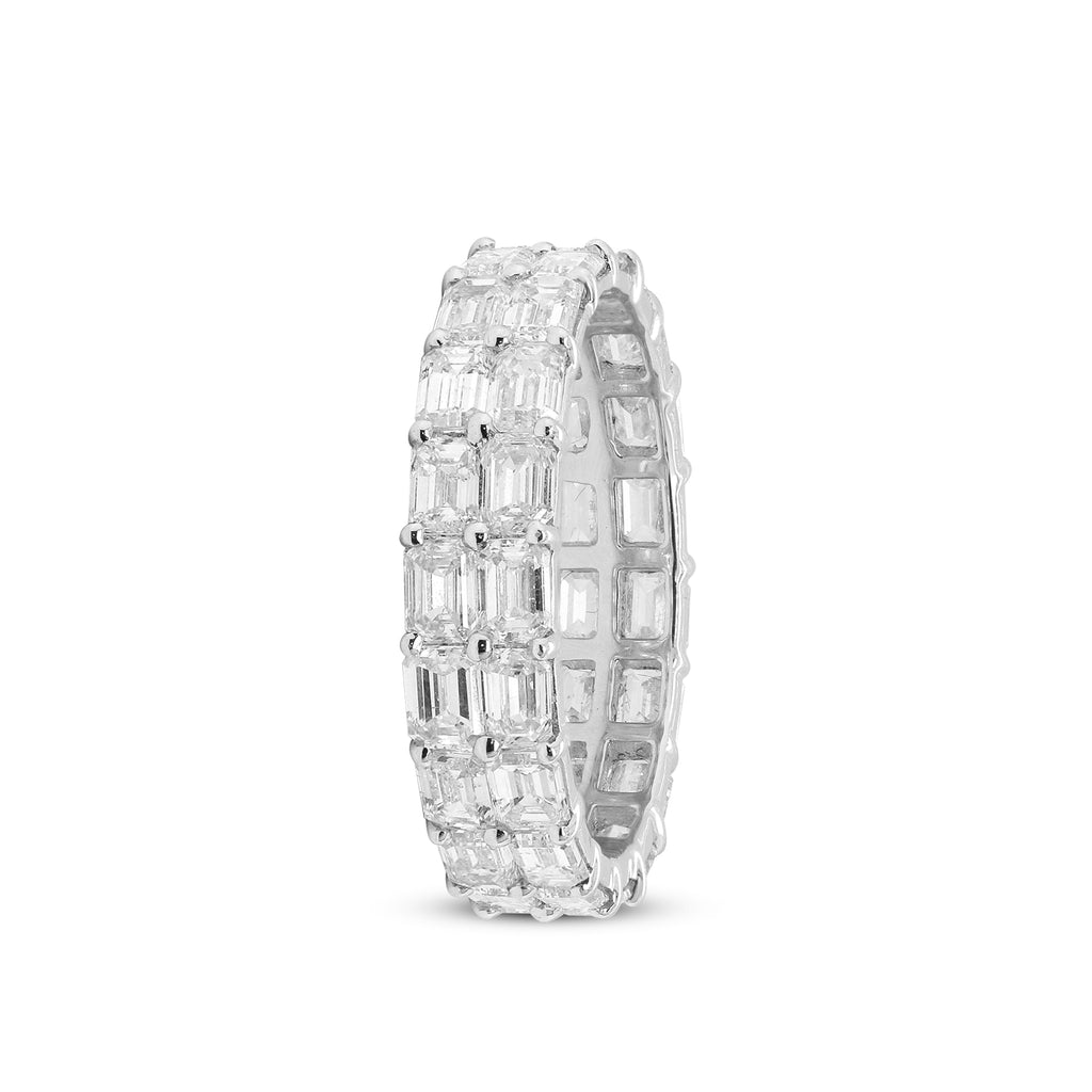Endless Devotion – Platinum Diamond Eternity Ring